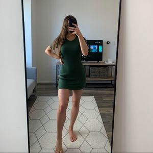 Reformation Gigi Mini Dress Sage Green XS